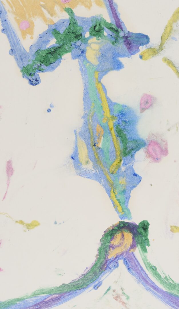 Lot 401: Sam Francis Monotype, Nude (Ghost Impression 2)