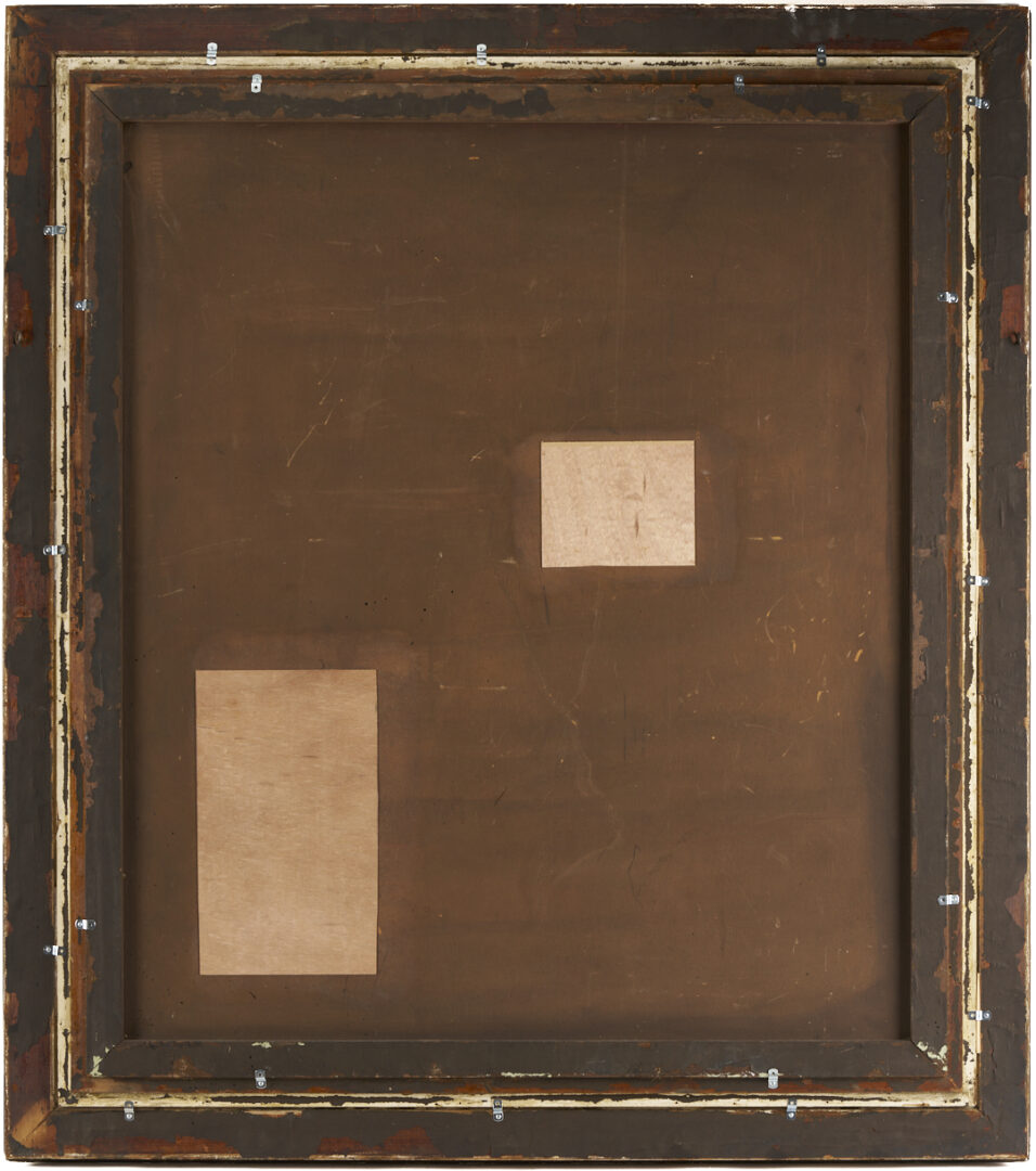 Lot 166: Large Lloyd Branson Painting, Andrew Jackson Astride Sam Patch, After Ralph Earl