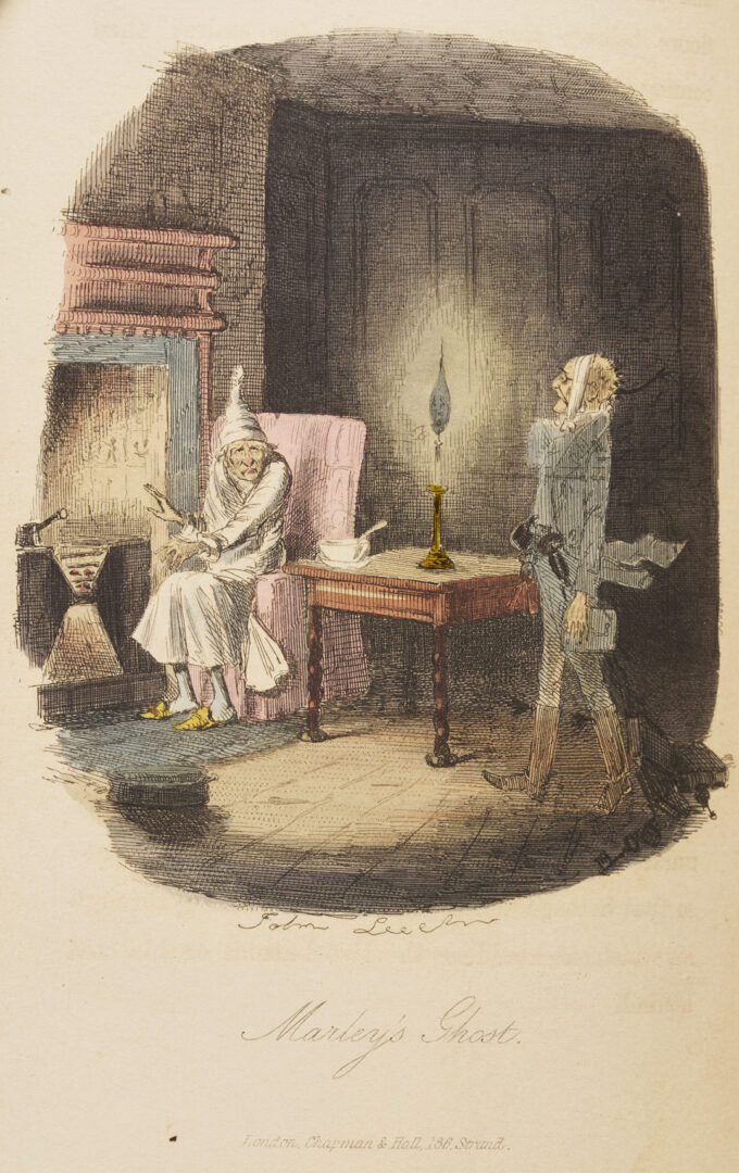 Lot 531: 1843 Charles Dickens Christmas Carol; 2nd Edition
