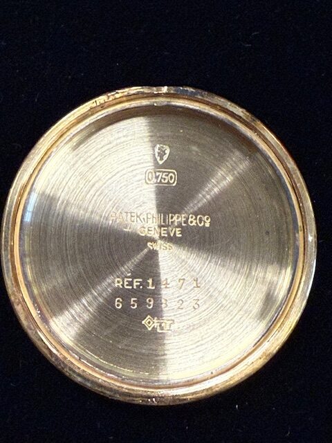 Lot 47: 18K Gold Men’s Patek Philippe Lortscher Wristwatch