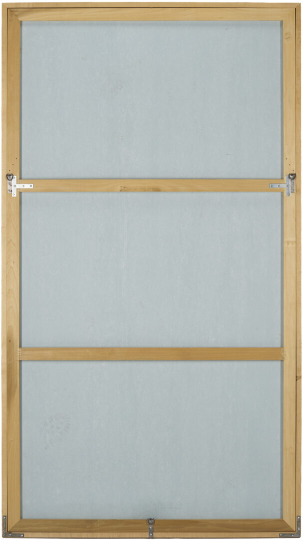 Lot 733: Monumental Leonard Baskin Woodcut, Man of Peace