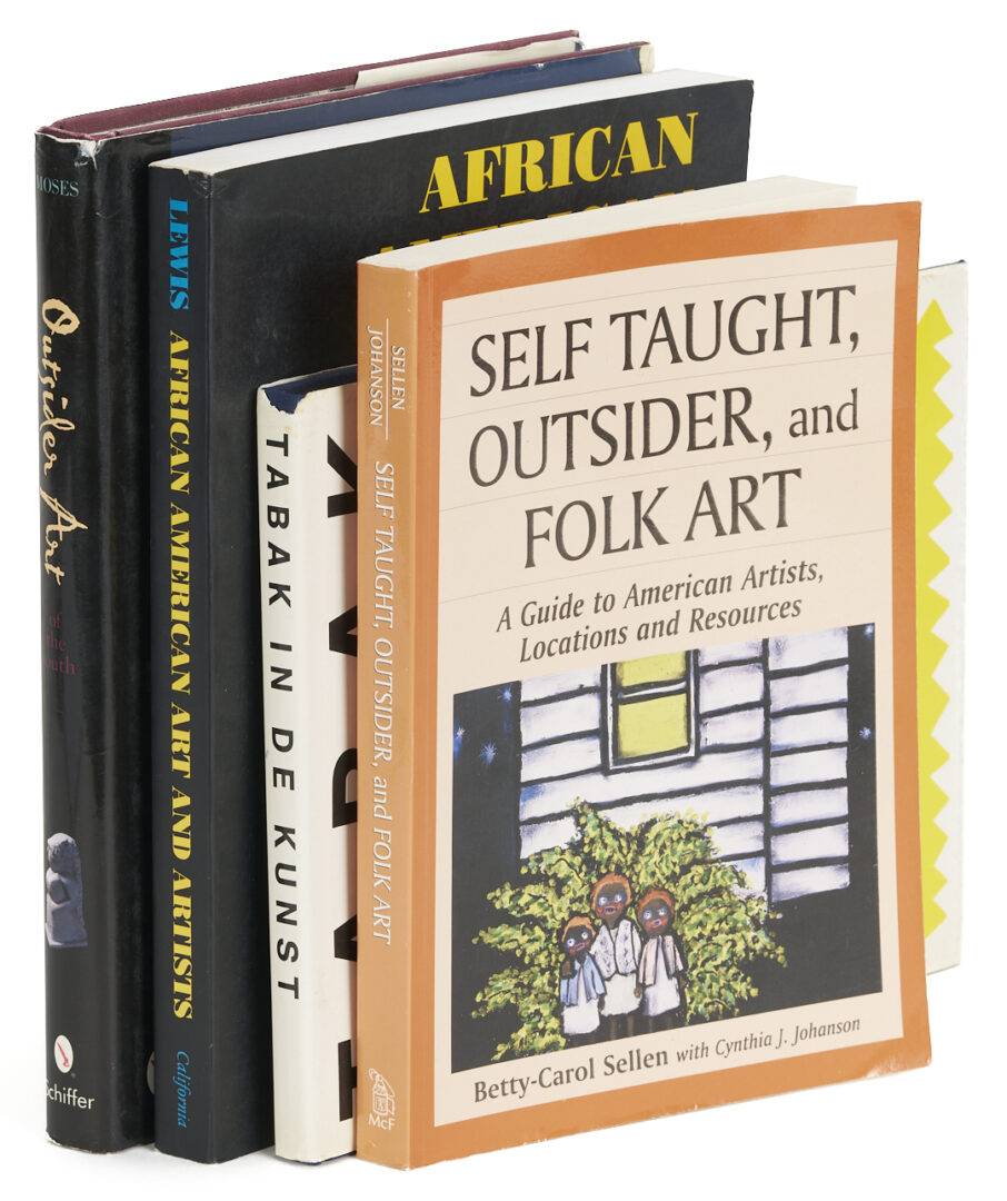 Lot 156: Helen LaFrance, Large Church Picnic Scene Plus 4 Books