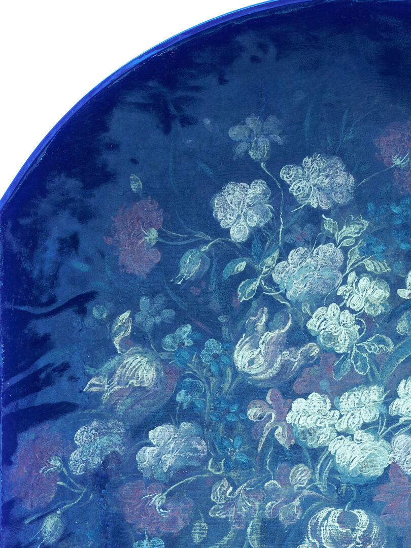 Lot 768: Dutch School O/C Floral Still Life Painting