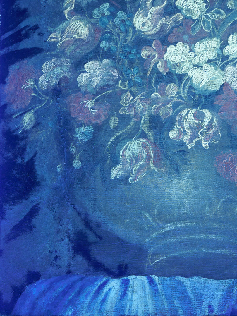 Lot 768: Dutch School O/C Floral Still Life Painting