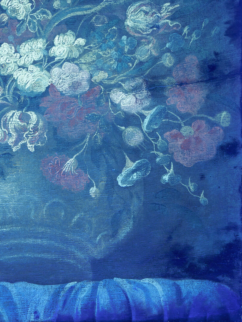 Lot 768: Dutch School O/C Floral Still Life Painting