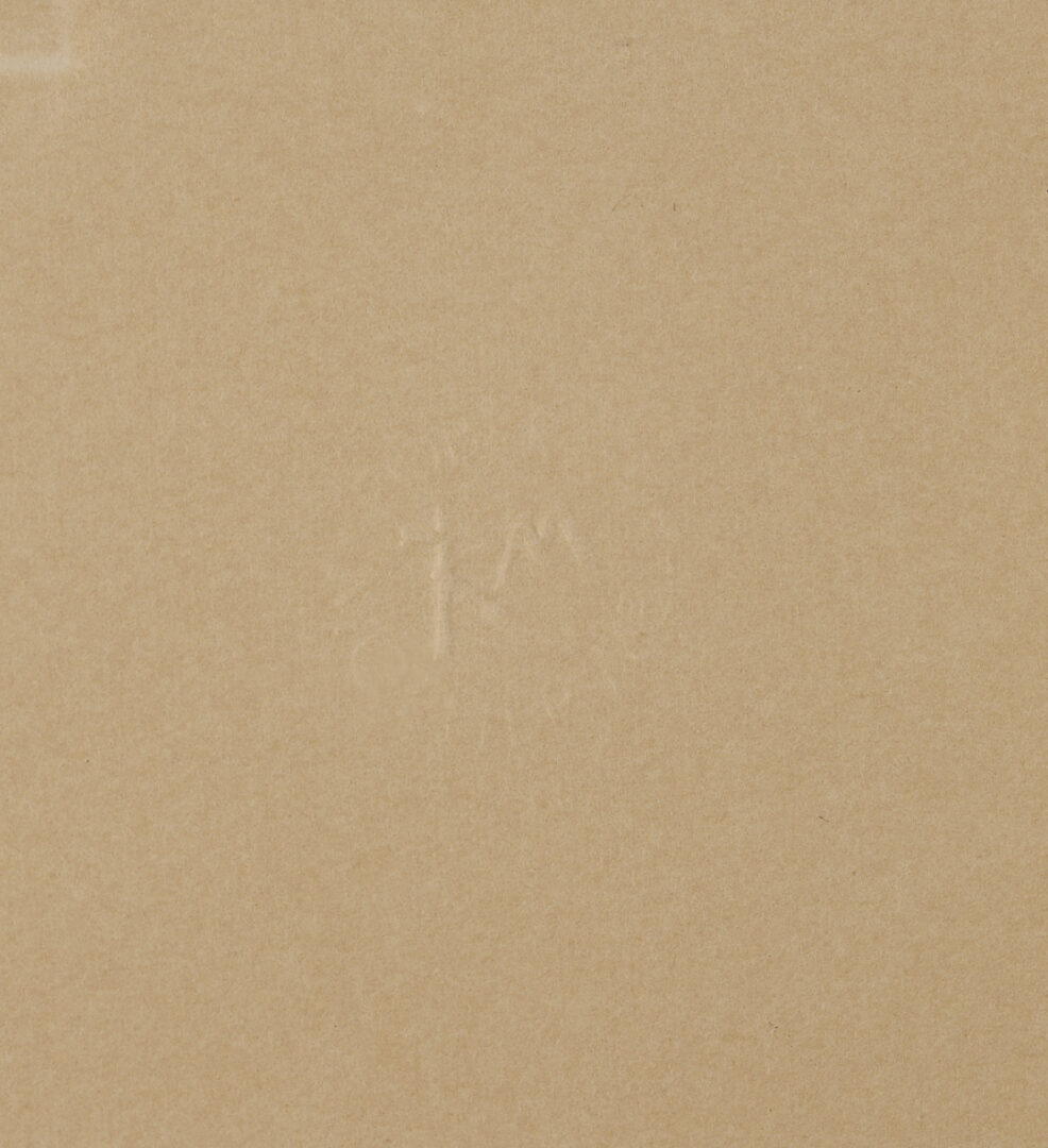 Lot 423: Large Robert Motherwell Abstract Expressionist Etching & Aquatint