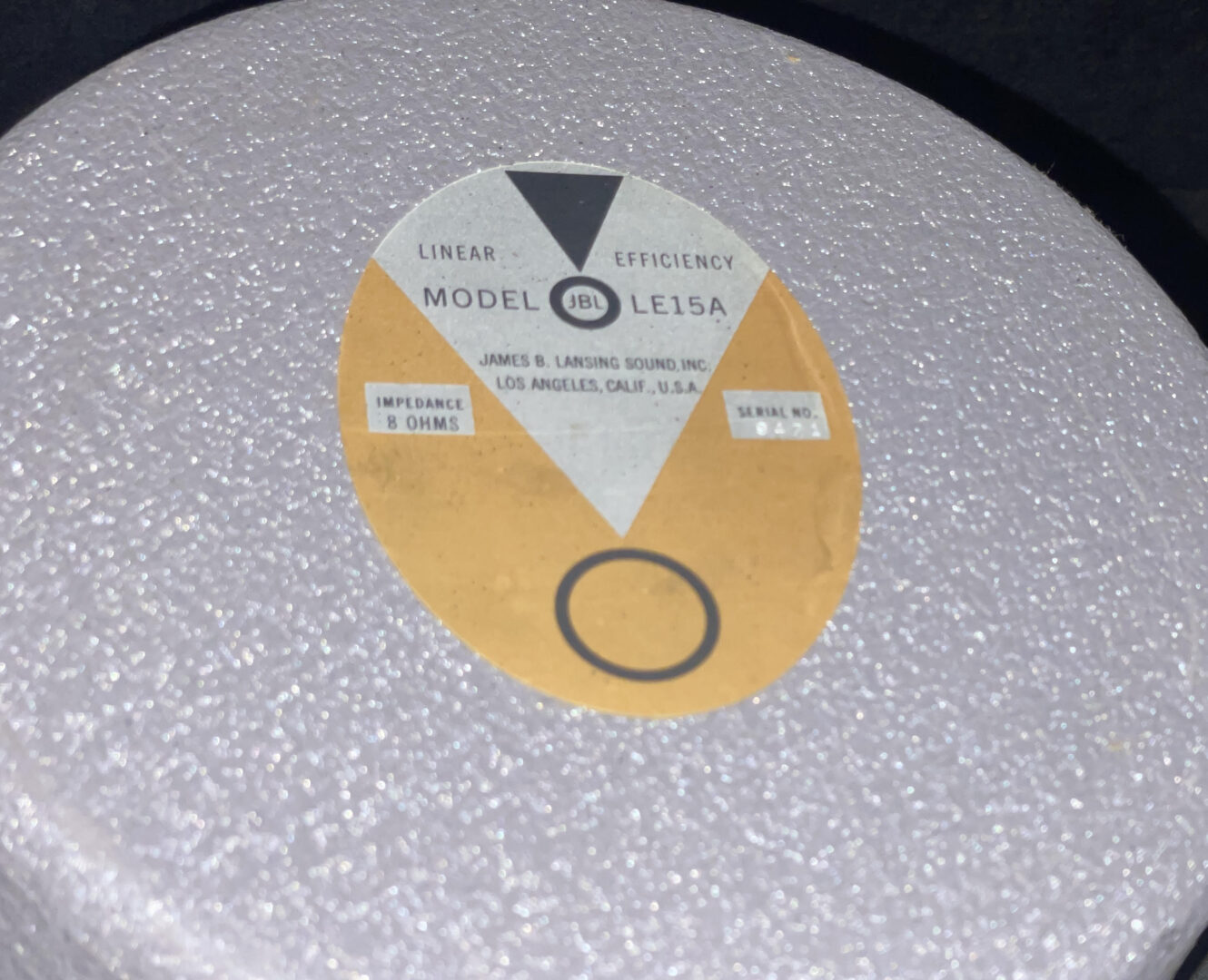 Lot 392: Mid Century JBL Paragon  D44000 Speaker Enclosure