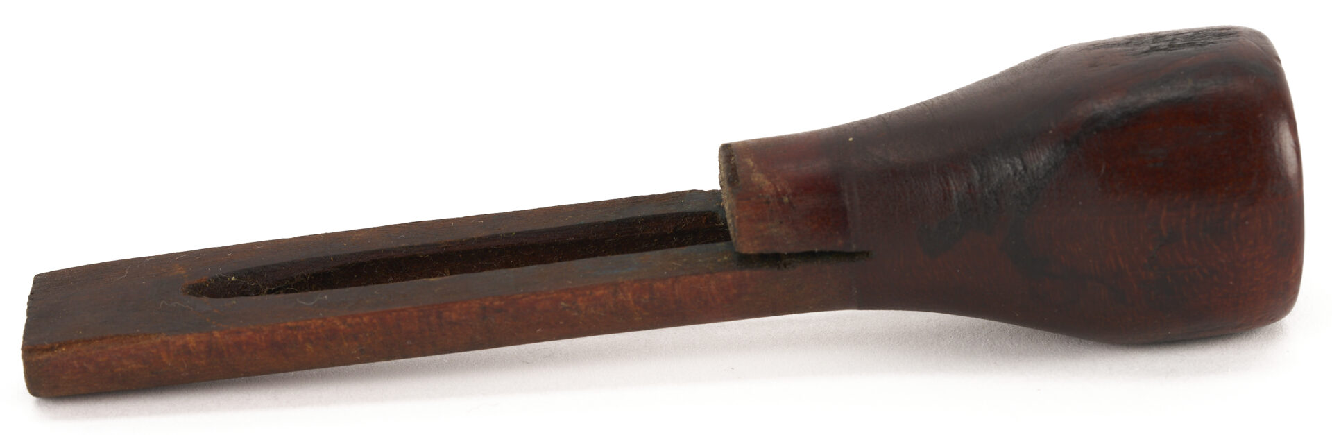 Lot 1071: Three Duck Related Items: 2 Duck Calls & 1 Contemporary Decoy