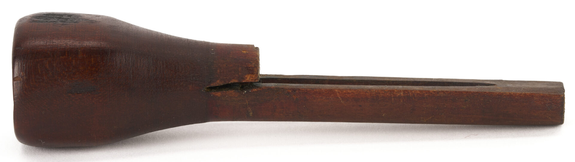 Lot 1071: Three Duck Related Items: 2 Duck Calls & 1 Contemporary Decoy