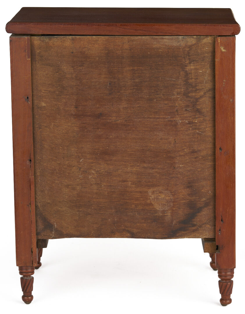 Lot 211: Miniature TN Chest of Drawers, Illus. Art & Mystery of Tennessee Furniture
