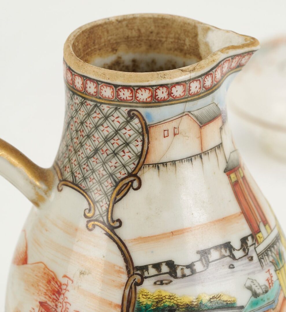 Lot 1007: 7 pcs. Chinese Export Porcelain, Famille Rose