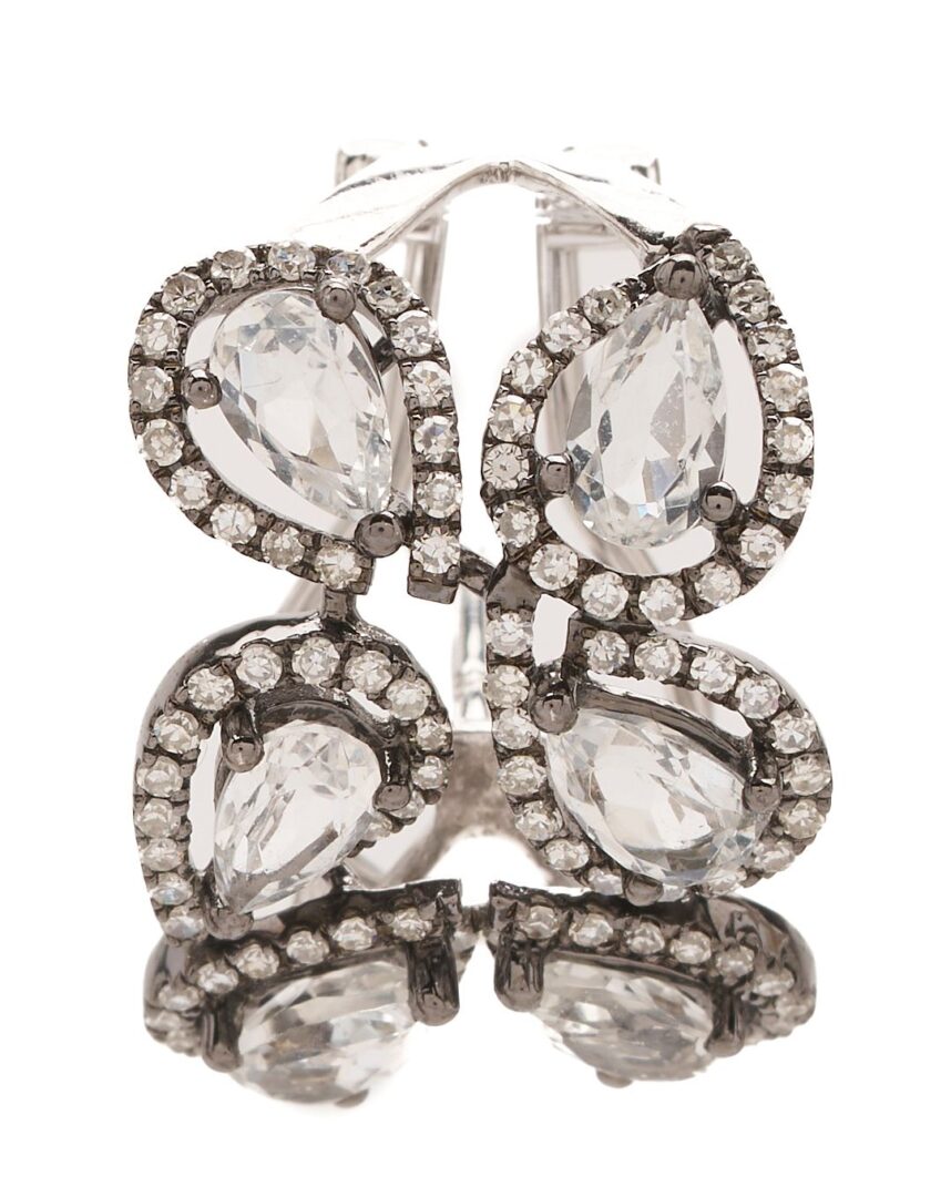 Lot 1012: 3 Pairs of Gold & Silver Earrings