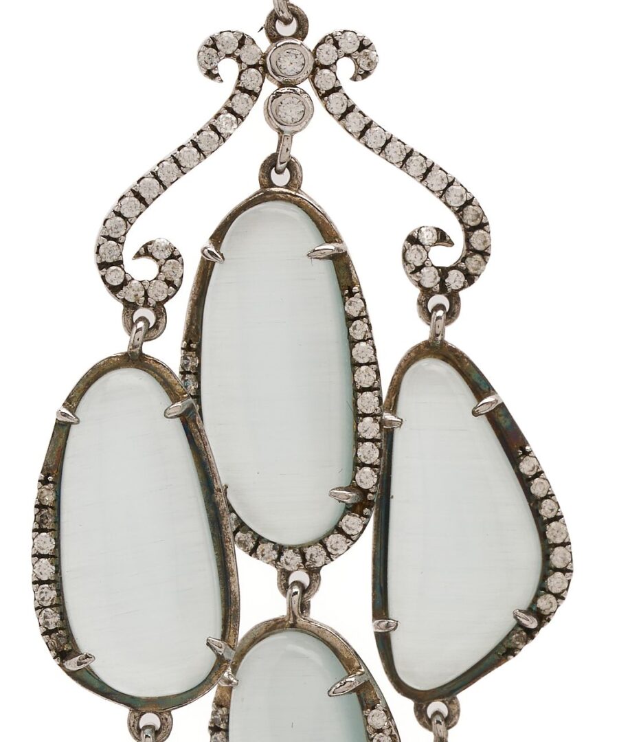 Lot 1012: 3 Pairs of Gold & Silver Earrings