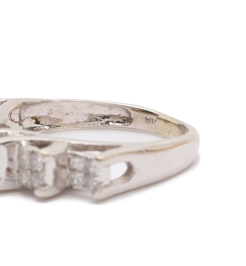 Lot 1026: Three 14K Gold & Gemstone Rings