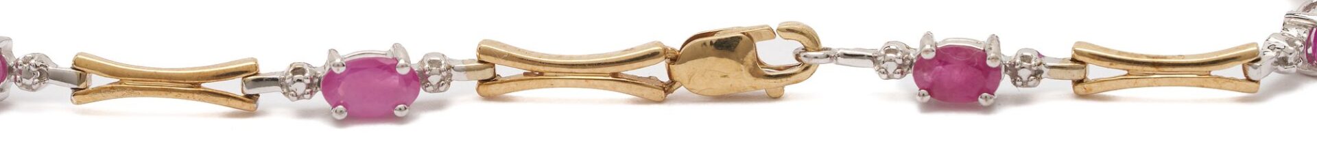 Lot 1048: Three Gold, Ruby, and Diamond Jewelry Pieces