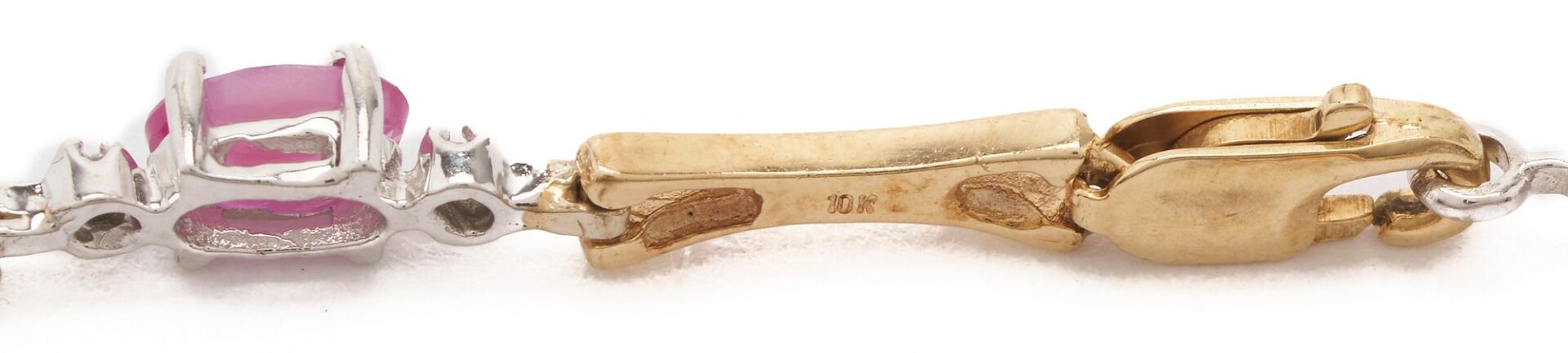 Lot 1048: Three Gold, Ruby, and Diamond Jewelry Pieces