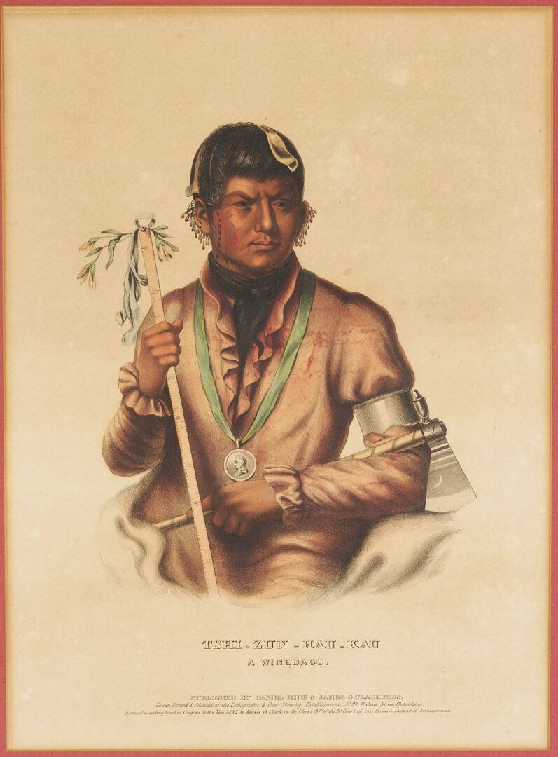 Lot 1050: 2 McKenney & Hall Prints, Spring Frog & A Winnebago