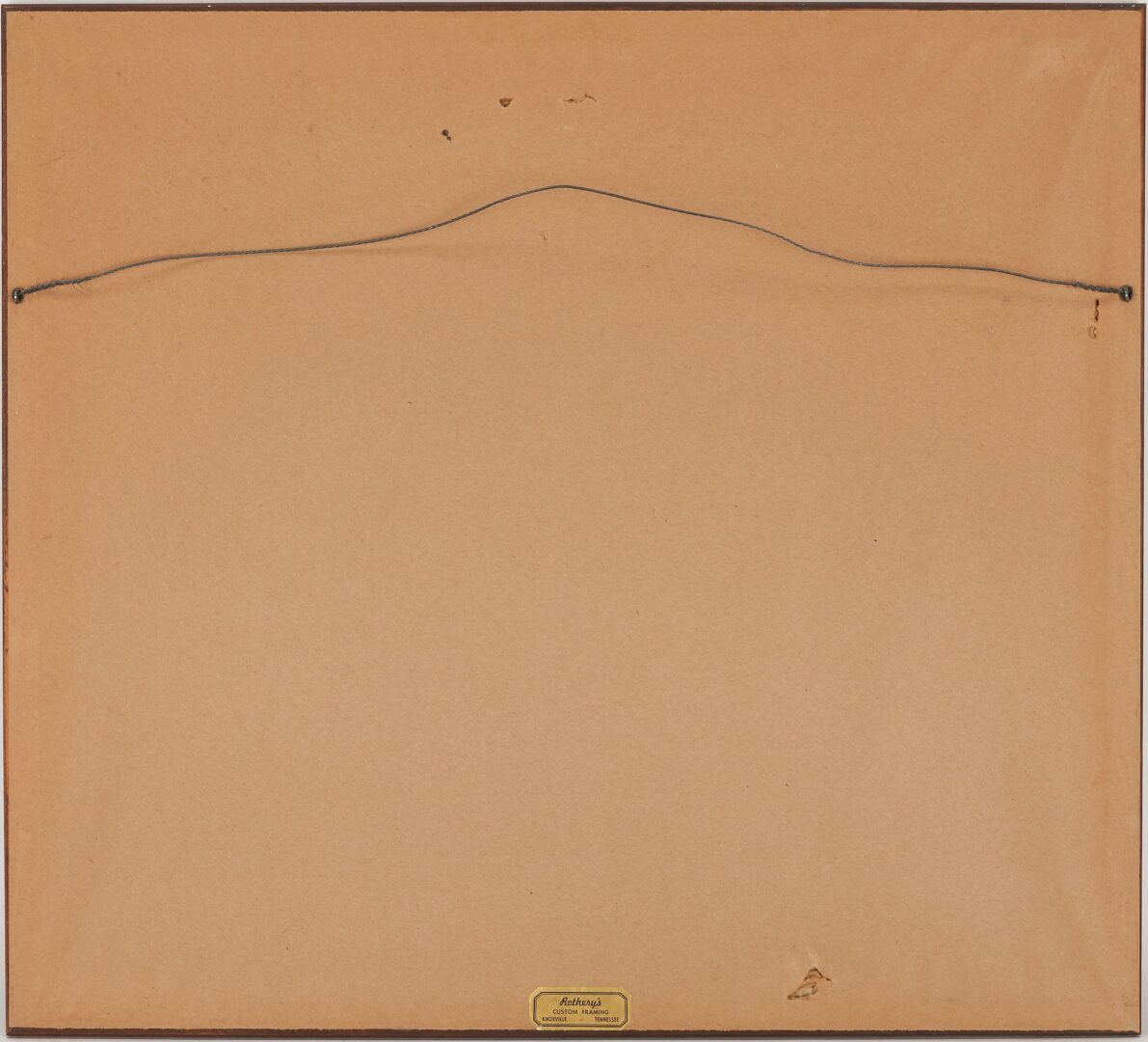 Lot 1059: 2 Carl Sublett Architectural Drawings of Historic Knoxville Houses