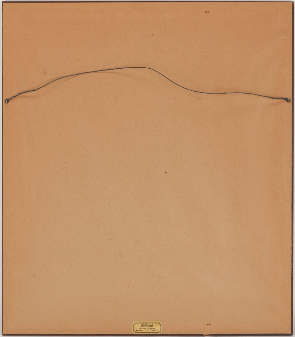 Lot 1059: 2 Carl Sublett Architectural Drawings of Historic Knoxville Houses