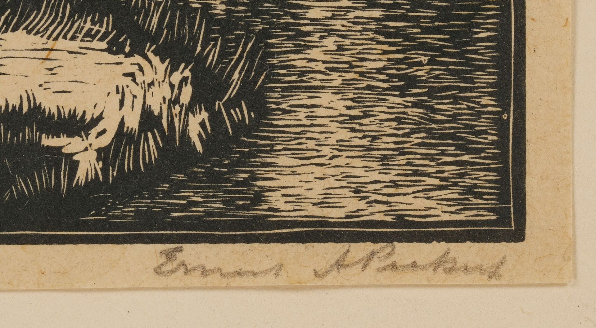Lot 1061: 5 Ernest Pickup TN Woodblock Prints & Book