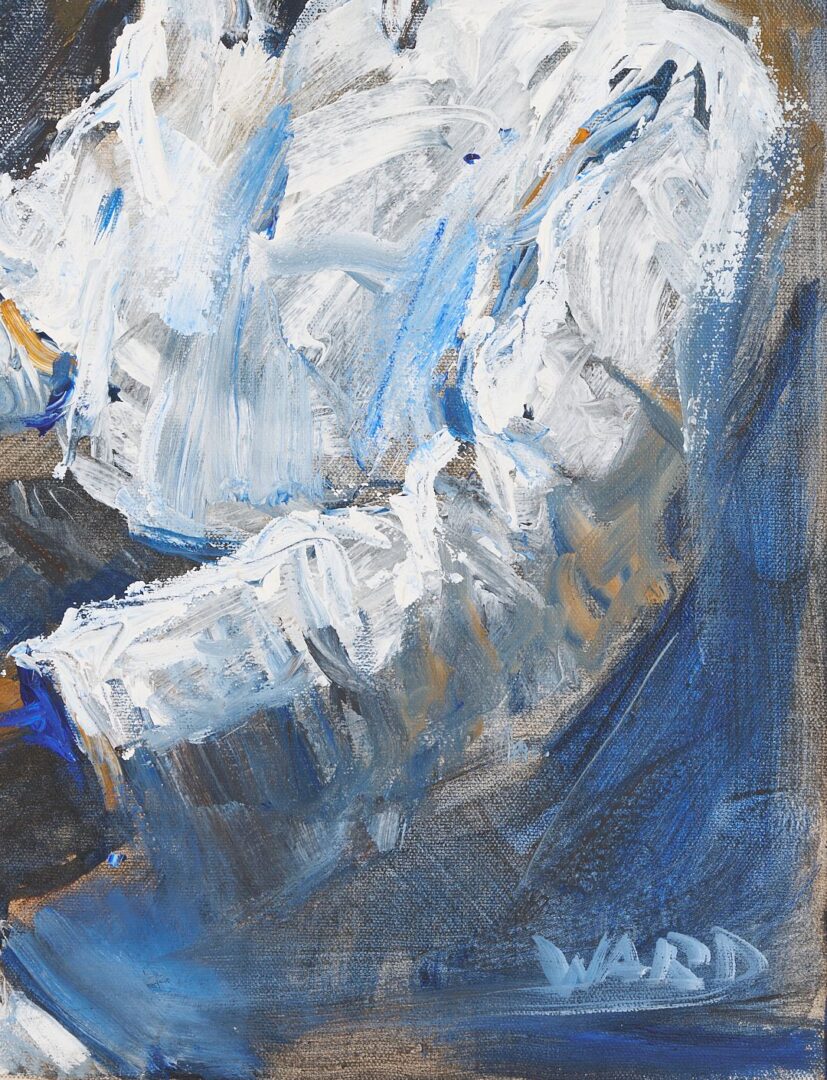 Lot 1063: Charlie Ward Painting, New Orleans Jazz Musician