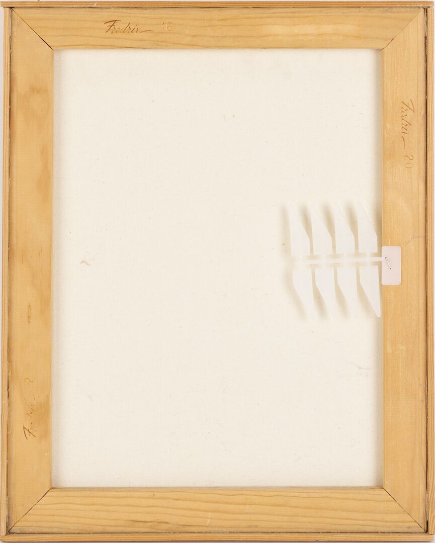 Lot 1063: Charlie Ward Painting, New Orleans Jazz Musician
