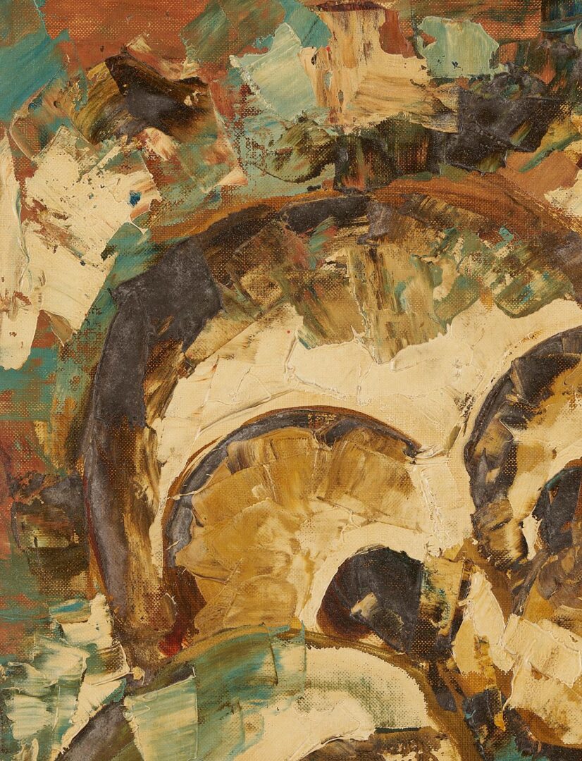 Lot 1065: Maggie Hartnett Exhibited Oil on Board, “Baby Owls”