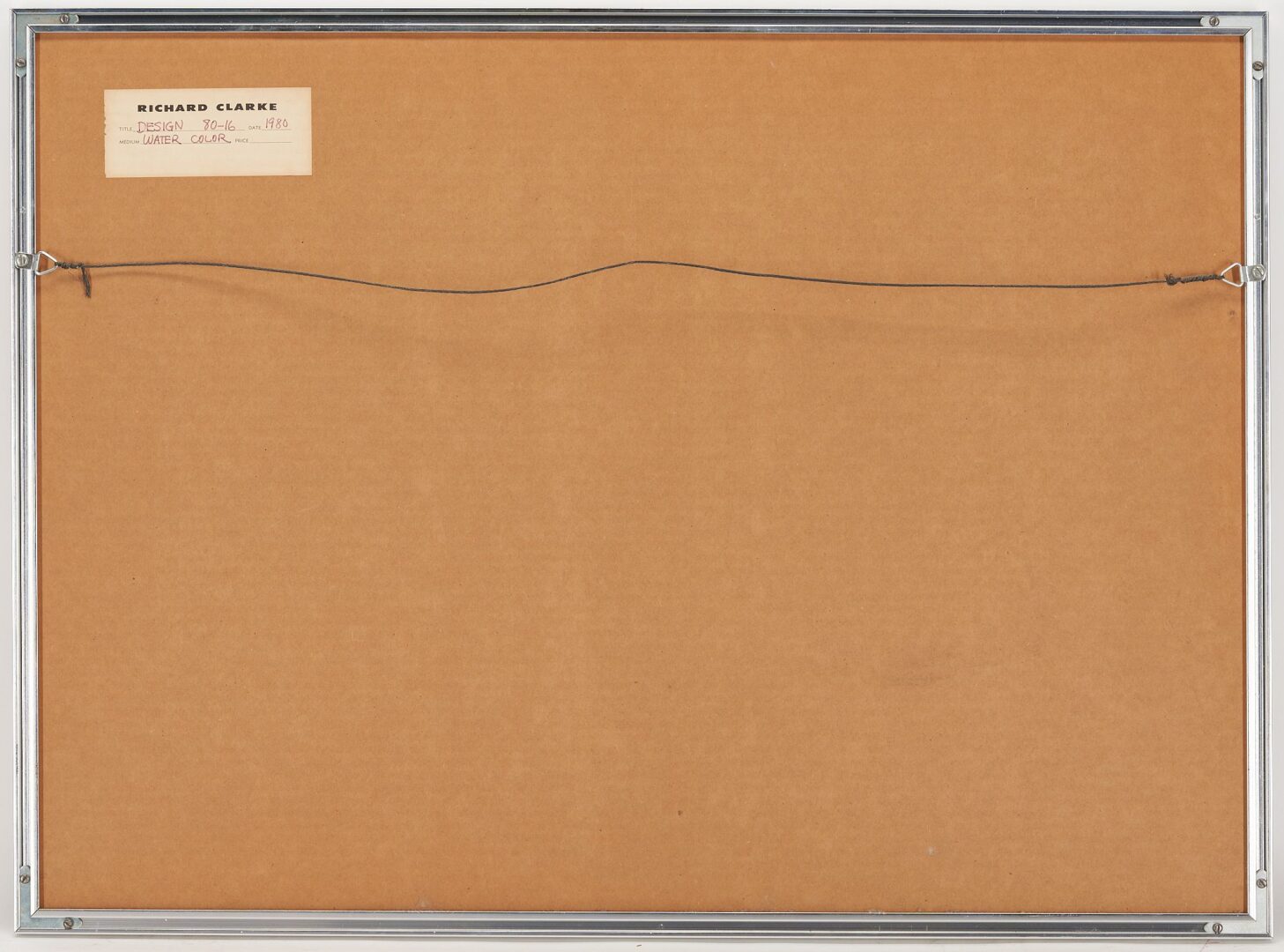 Lot 1074: Pr. Richard Clarke Surrealist W/C Paintings