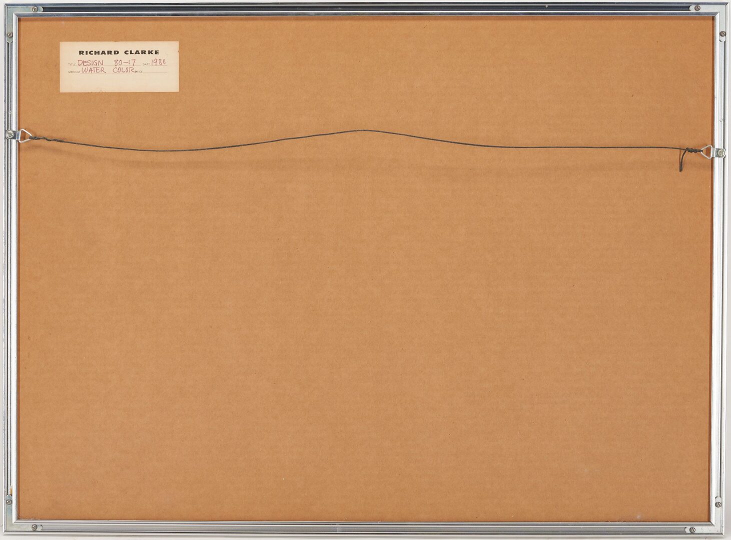 Lot 1074: Pr. Richard Clarke Surrealist W/C Paintings