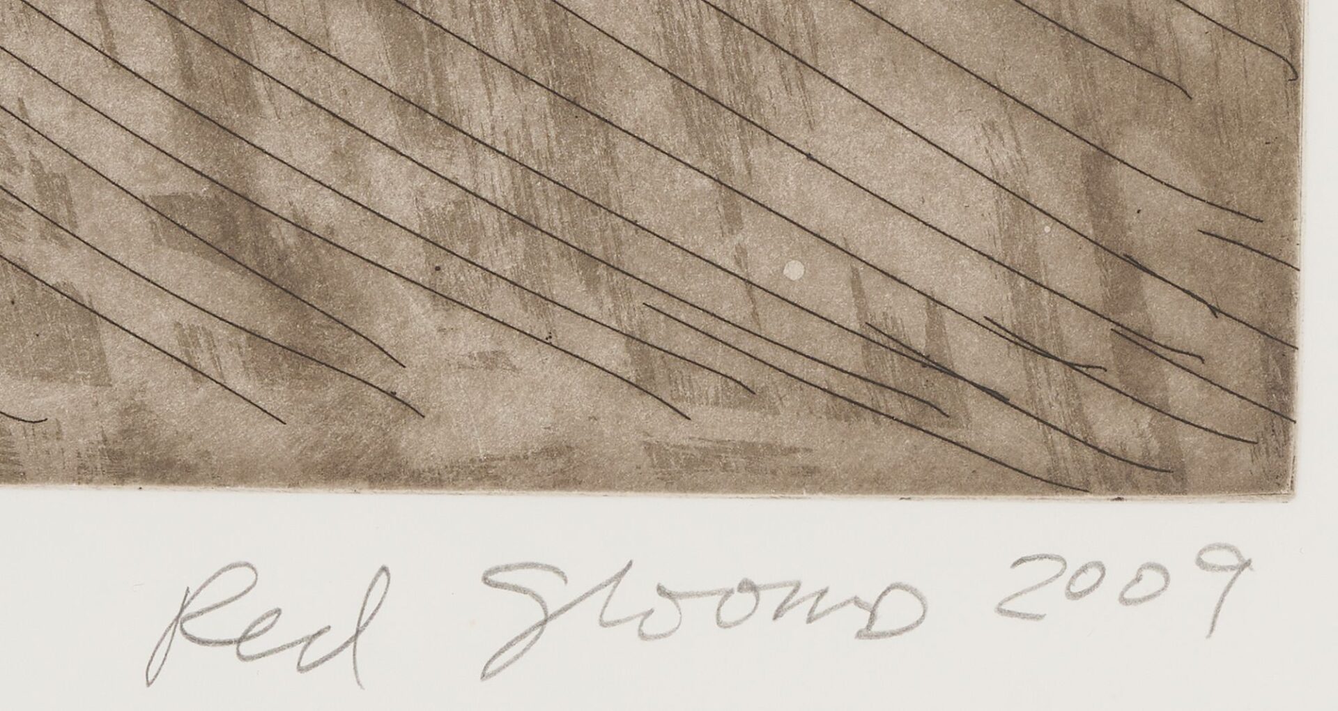 Lot 1075: Red Grooms signed Etching, Heavy Metal