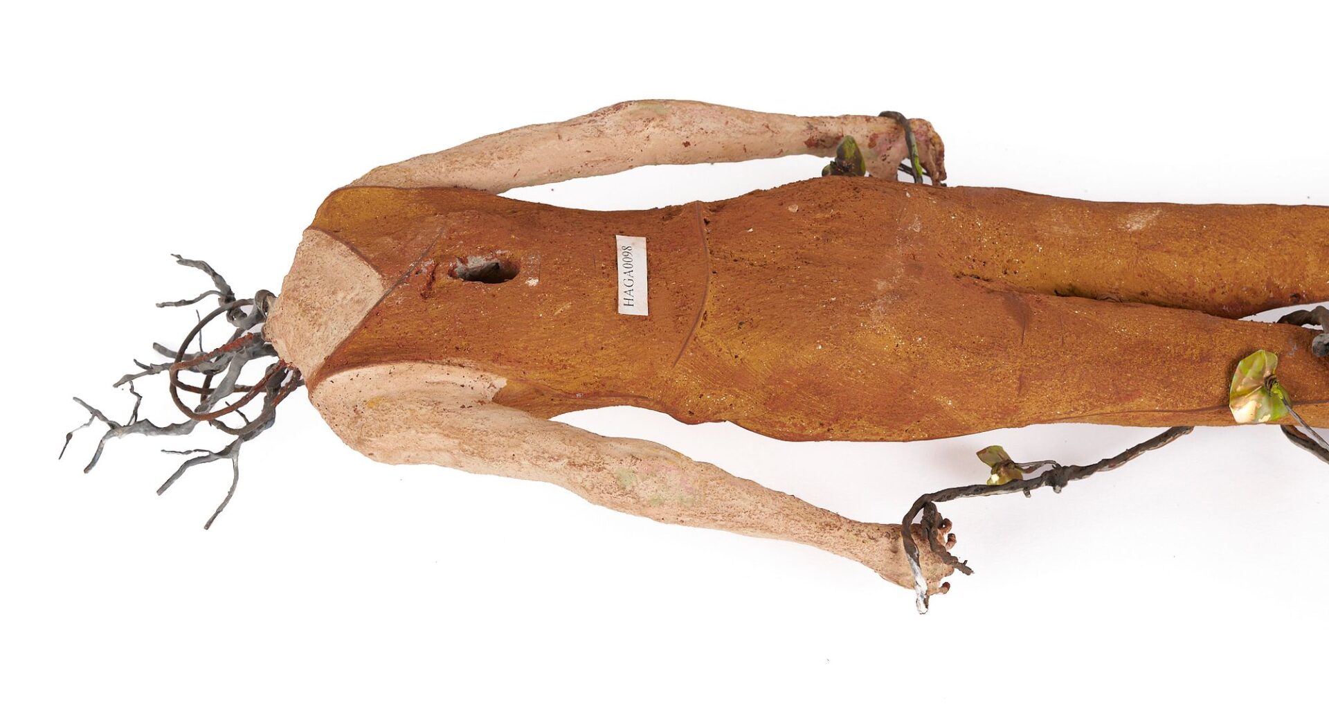Lot 1081: Johan Hagaman Mixed Media Sculpture, Garden Theme