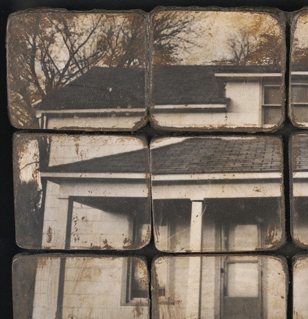 Lot 1083: John Folsom Mixed Media Photograph, House in 12 Tiles