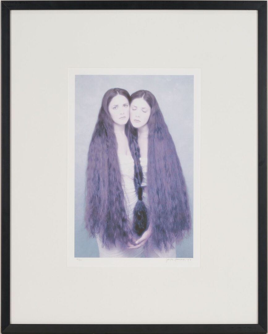 Lot 1084: Joyce Tenneson Photographic Print, Twins