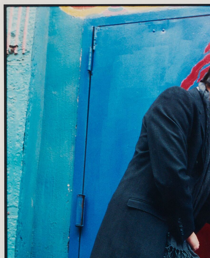 Lot 1085: Sylvia Plachy Photograph, The Blue Door, Adrien Brody