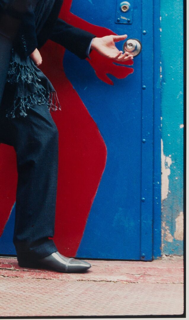 Lot 1085: Sylvia Plachy Photograph, The Blue Door, Adrien Brody