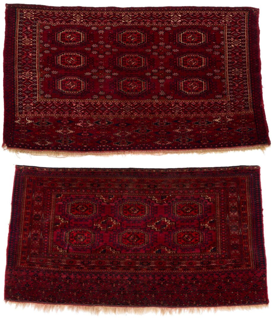 Lot 1090: Antique Tekke Chuval & Antique Yomud Asmalayk