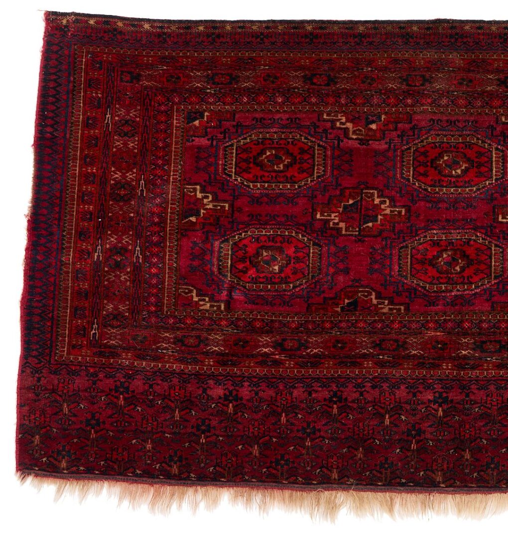 Lot 1090: Antique Tekke Chuval & Antique Yomud Asmalayk