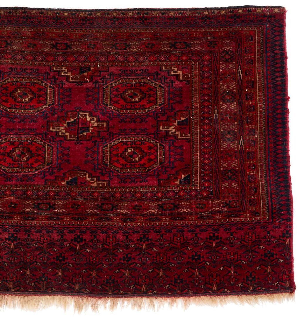Lot 1090: Antique Tekke Chuval & Antique Yomud Asmalayk