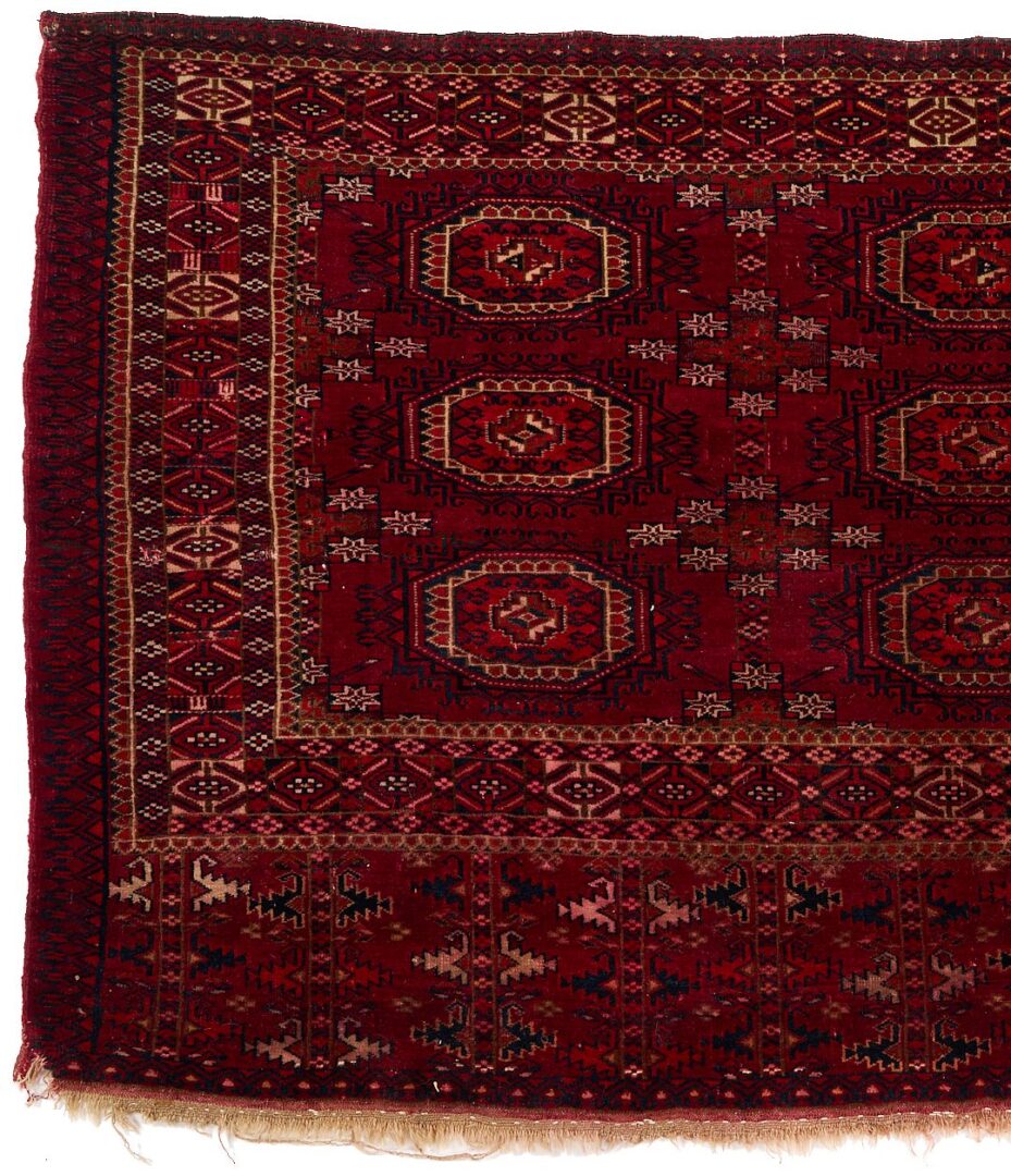 Lot 1090: Antique Tekke Chuval & Antique Yomud Asmalayk