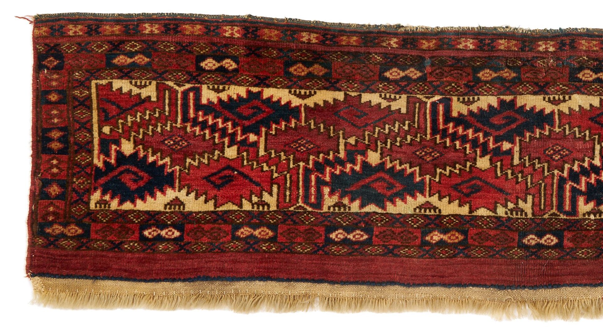 Lot 1091: 3 Antique Turkmen or Afghan Rugs, Tekke, Baluch,  & Yomud