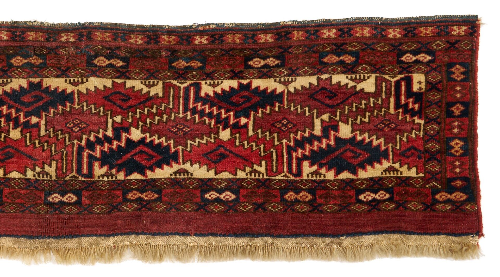 Lot 1091: 3 Antique Turkmen or Afghan Rugs, Tekke, Baluch,  & Yomud