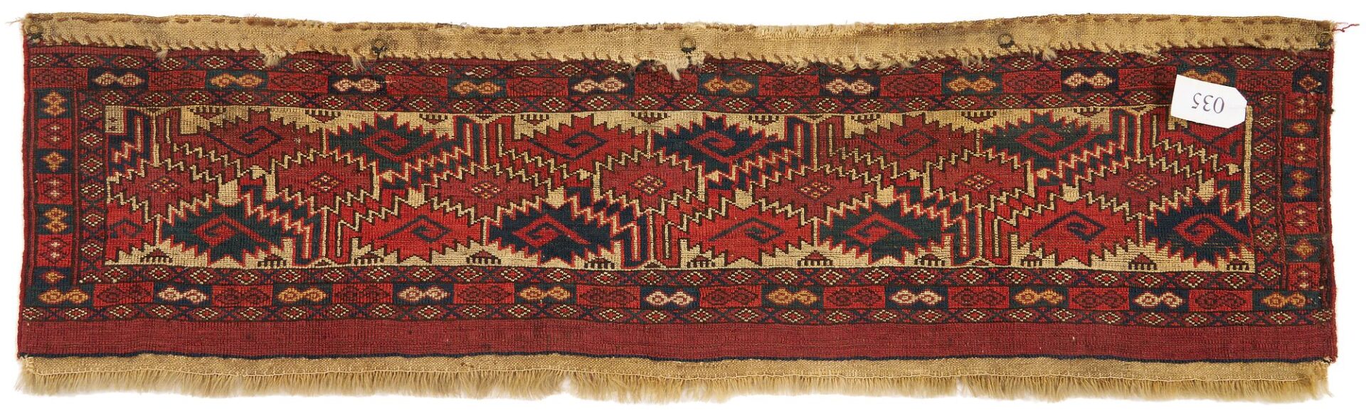 Lot 1091: 3 Antique Turkmen or Afghan Rugs, Tekke, Baluch,  & Yomud