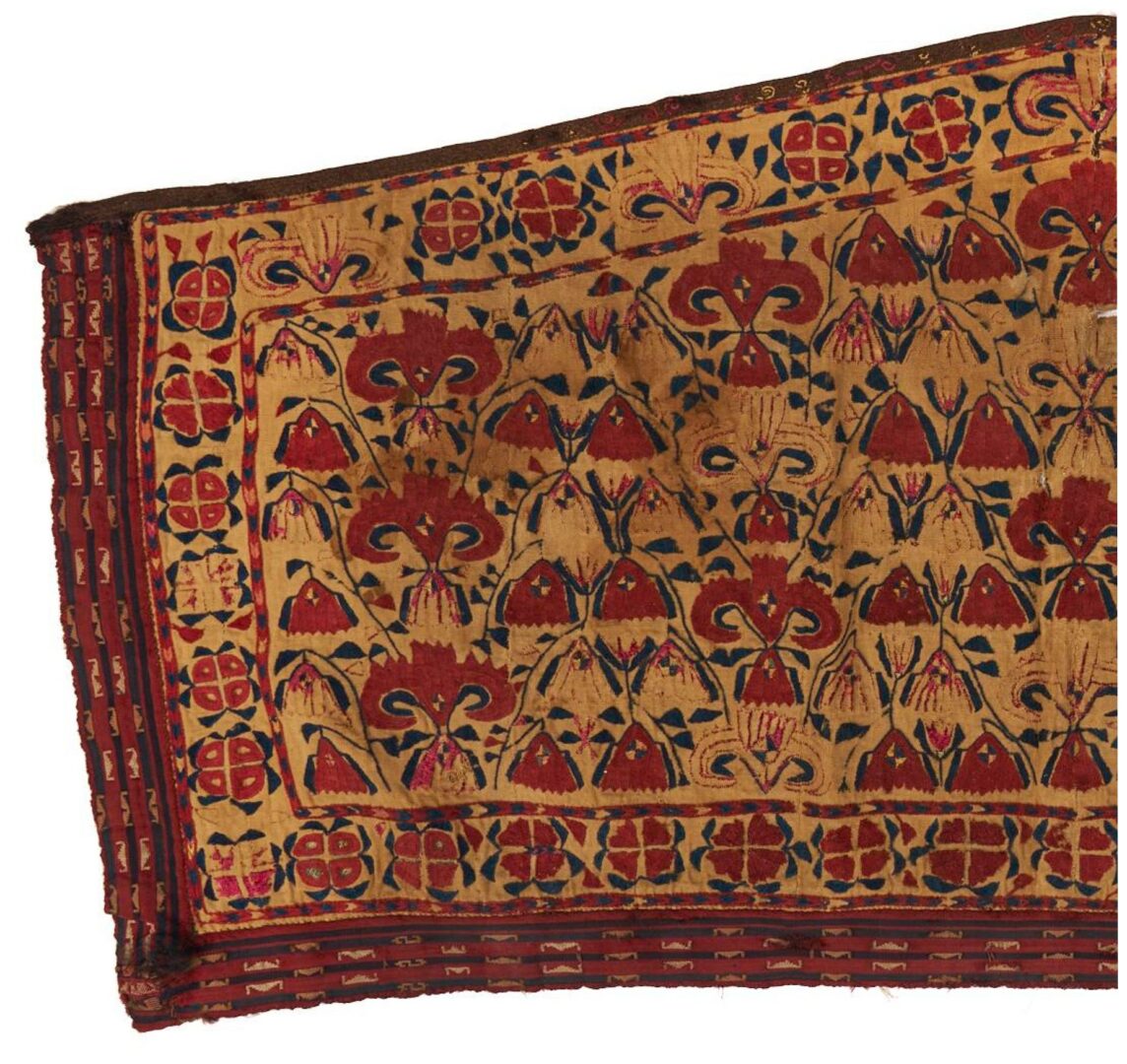 Lot 1094: Antique Tekke Asmalyk Weaving