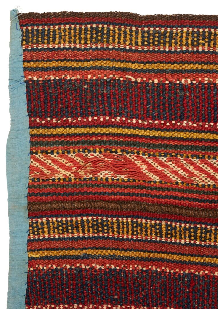 Lot 1095: Antique Turkish Jajim Blanket
