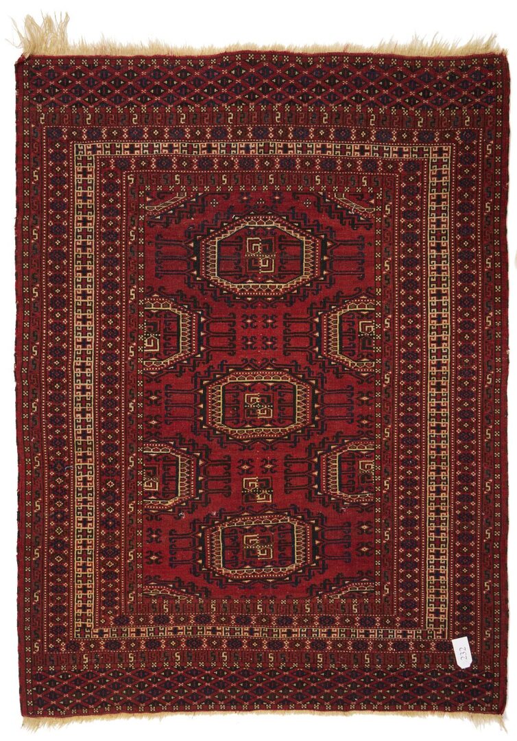 Lot 1096: Antique Turkmen Saryk Rug