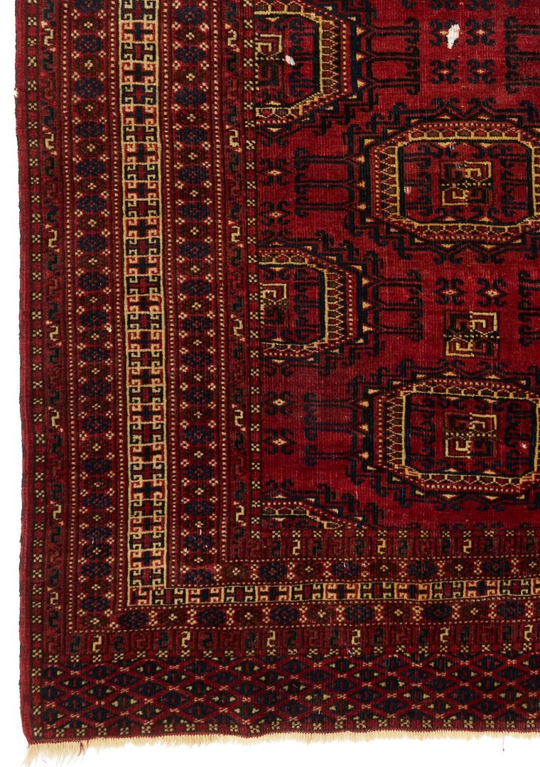 Lot 1096: Antique Turkmen Saryk Rug