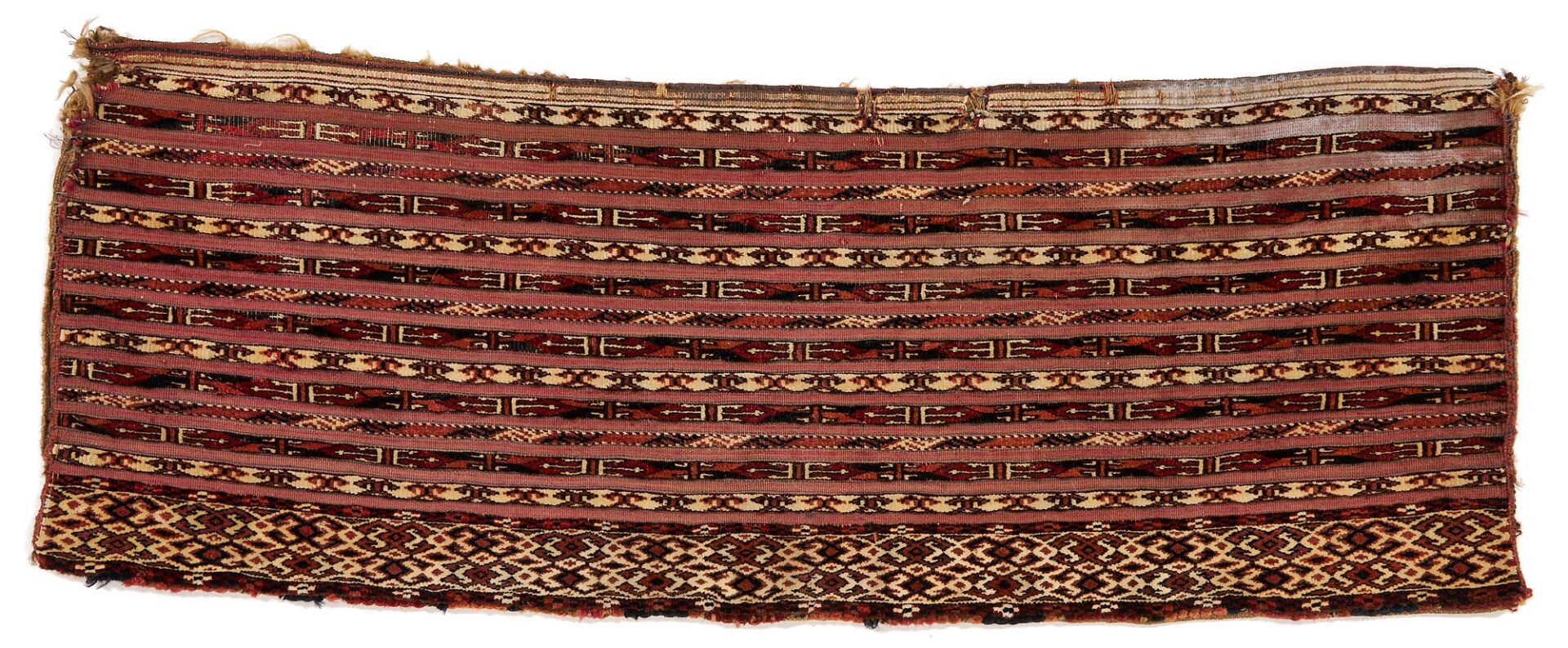 Lot 1097: 4 Antique Turkmen Tekke Torba Weavings