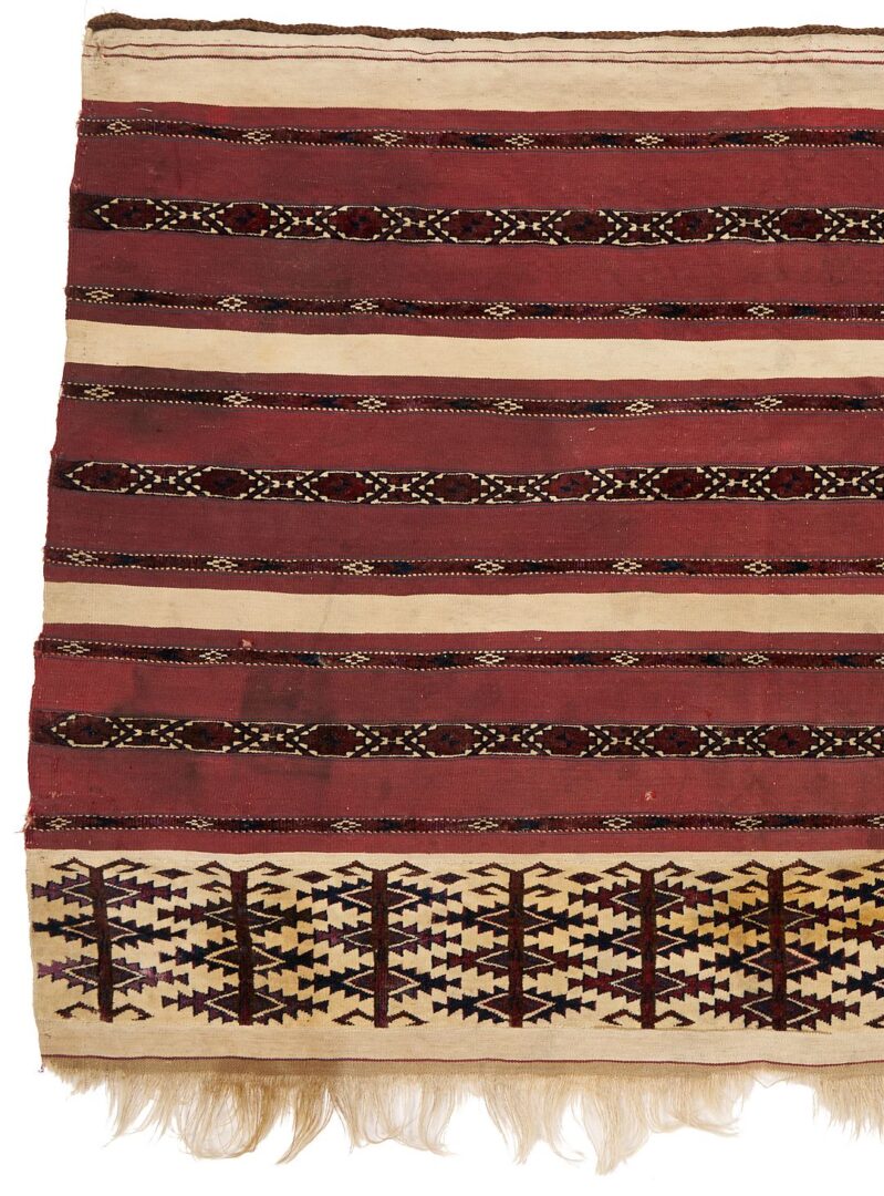 Lot 1097: 4 Antique Turkmen Tekke Torba Weavings
