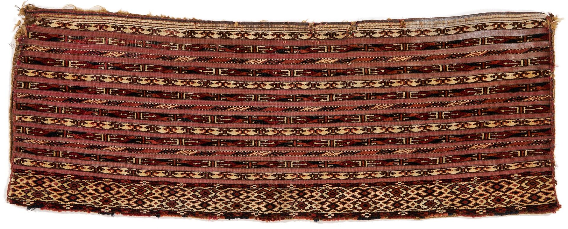 Lot 1097: 4 Antique Turkmen Tekke Torba Weavings