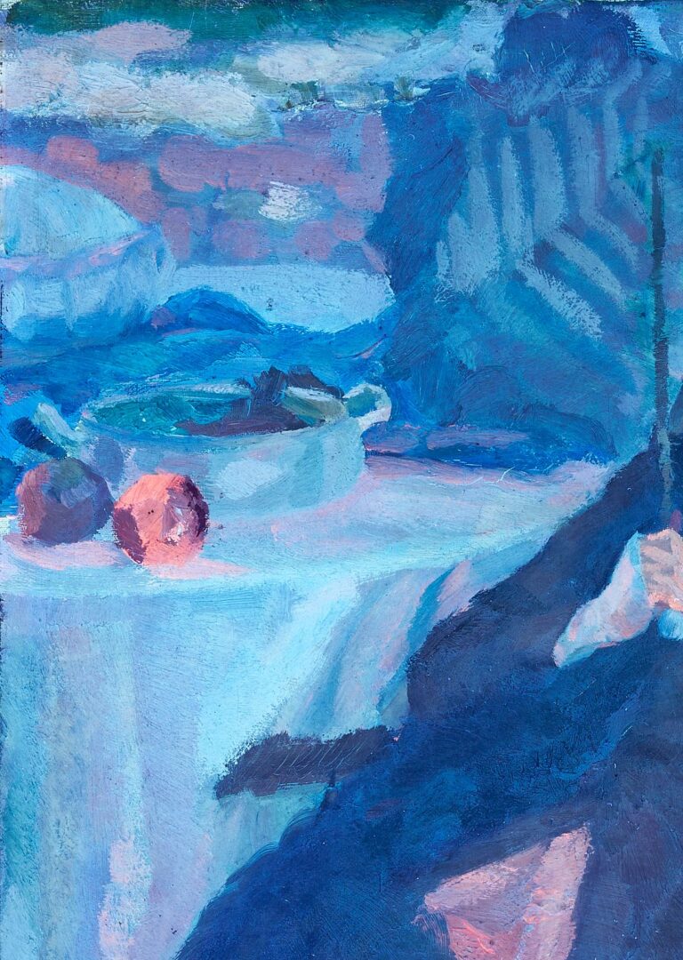 Lot 110: Edward Alfred Cucuel O/C Lady w/ a Parasol